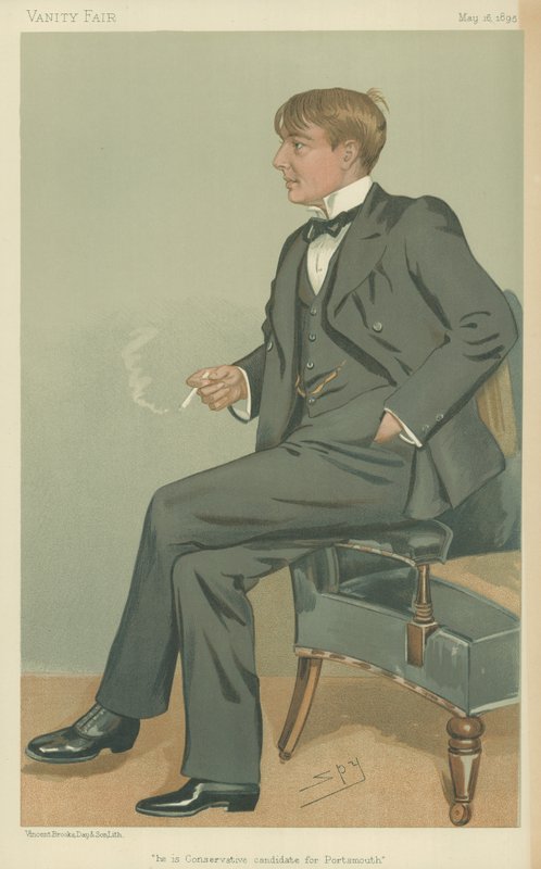 Herr Alfred Charles Harmsworth av Leslie Matthew Ward