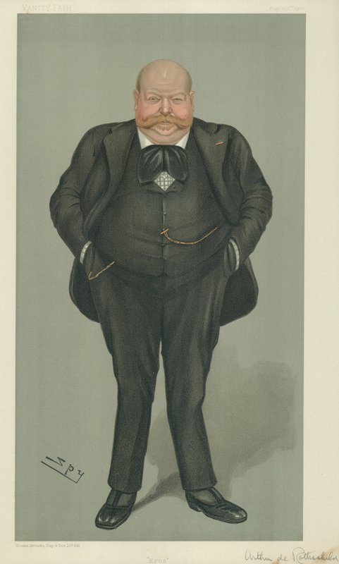 Herr Arthur de Rothschild av Leslie Matthew Ward