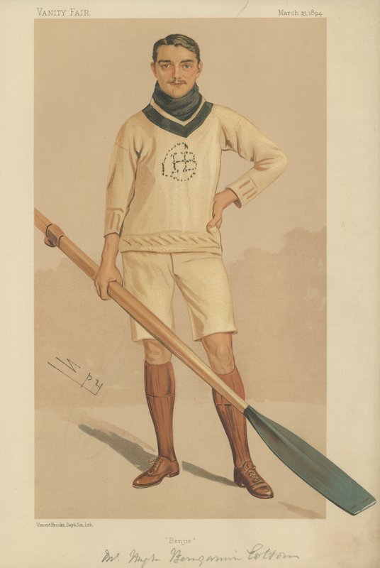Mr Hugh Benjamin Cotton av Leslie Matthew Ward