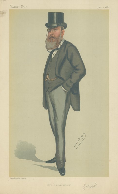 John Eldon Gorst av Leslie Matthew Ward