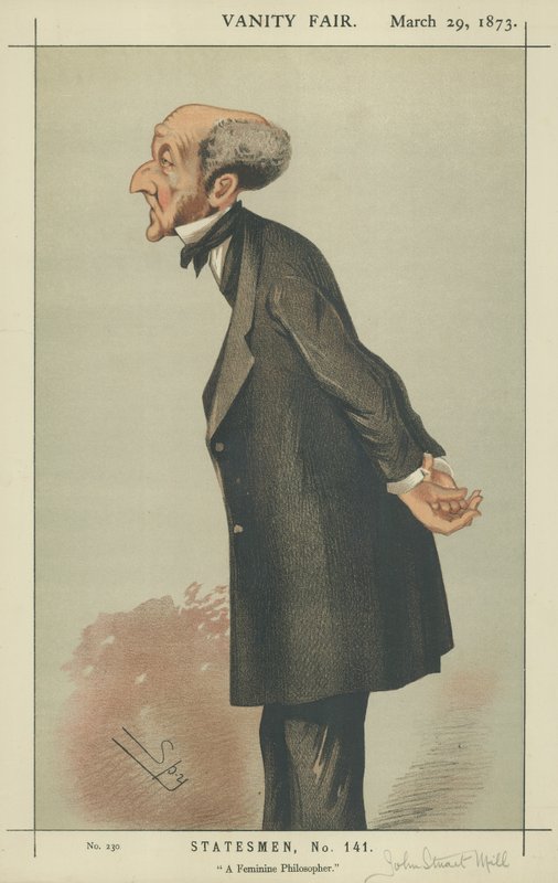 John Stuart Mill av Leslie Matthew Ward
