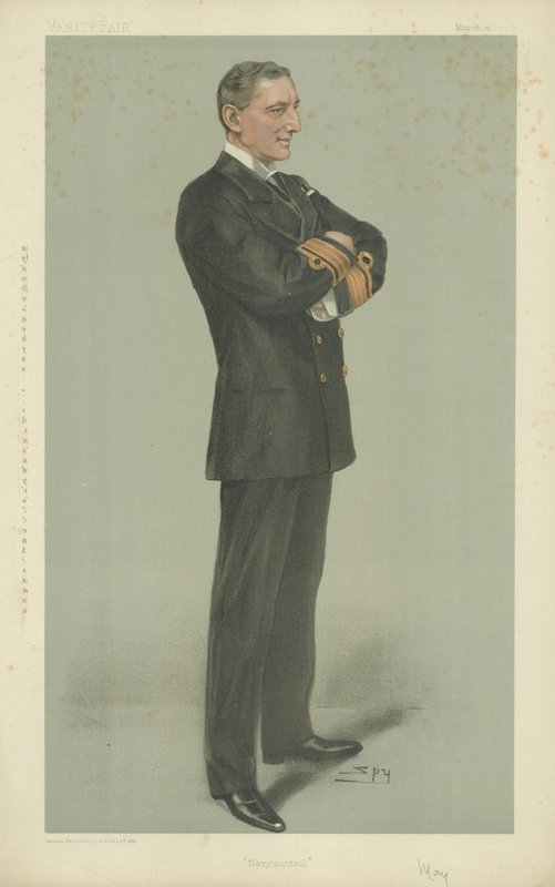 Konteramiral William Henry May av Leslie Matthew Ward