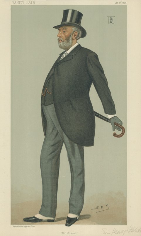 Sir Henry Fletcher av Leslie Matthew Ward