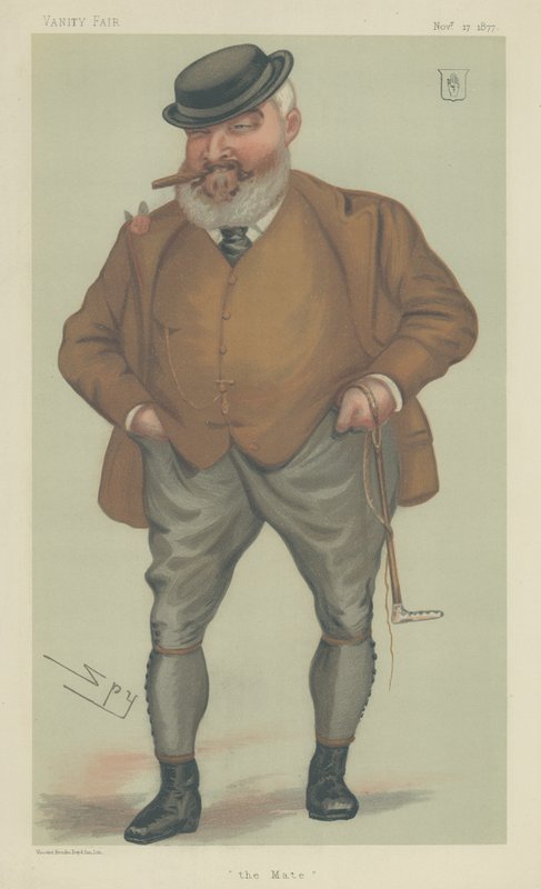 Sir John Dugdale Astley av Leslie Matthew Ward