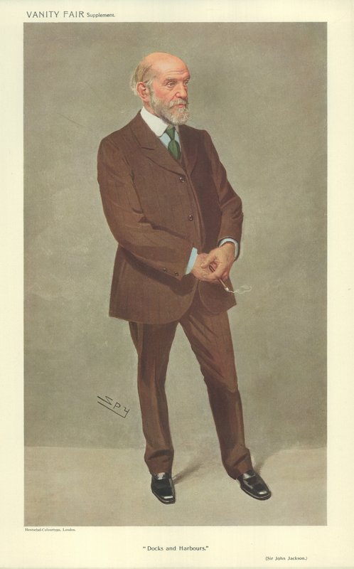 Sir John Jackson av Leslie Matthew Ward