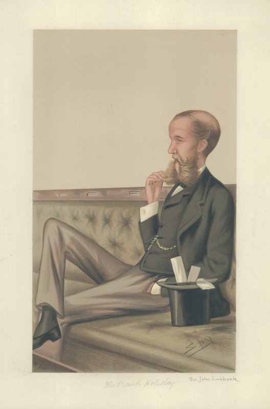Sir John Lubbock av Leslie Matthew Ward