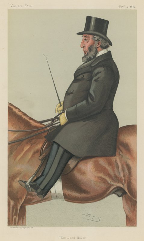 Sir John Whitaker Ellis av Leslie Matthew Ward