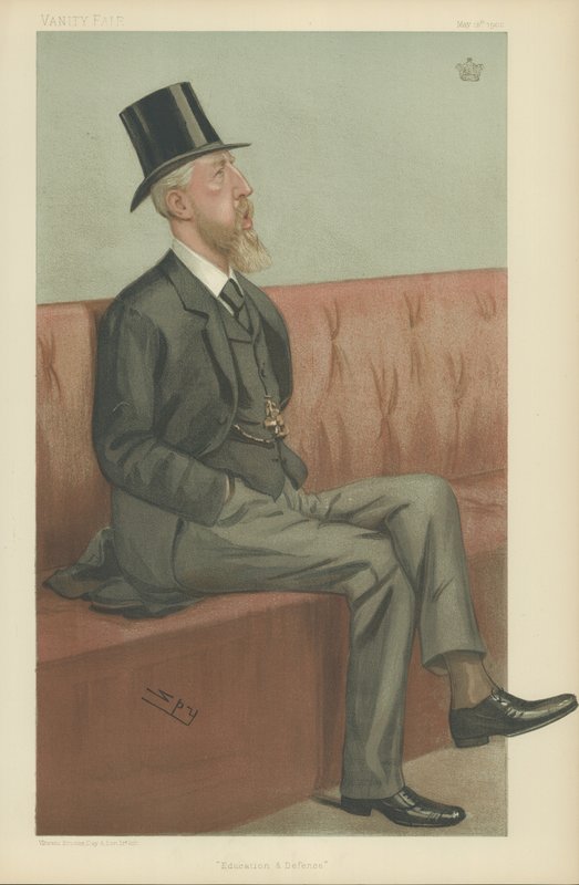 Hertigen av Devonshire av Leslie Matthew Ward