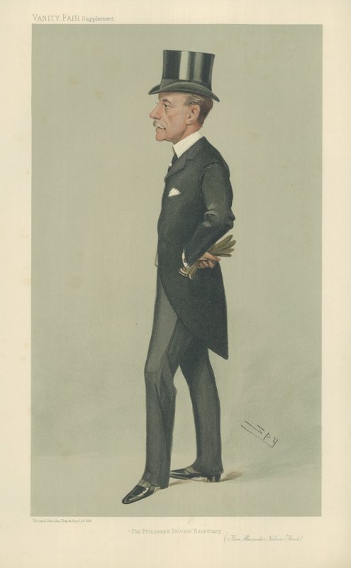 Hon A Nelson Hood av Leslie Matthew Ward