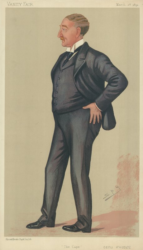 Den ärade Cecil Rhodes av Leslie Matthew Ward