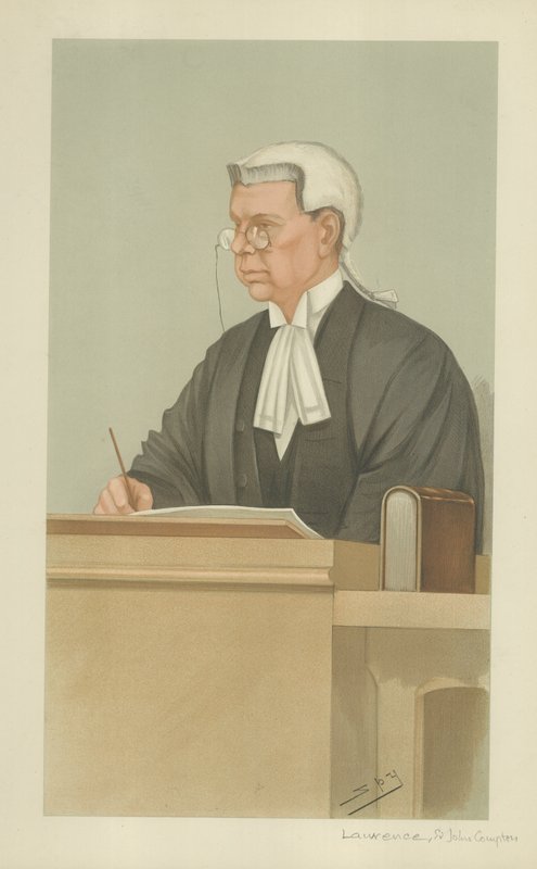 Honom Sir John Compton Lawrence av Leslie Matthew Ward