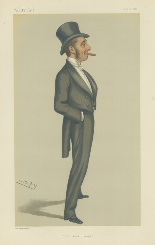 Den ärade herr Justice Straight av Leslie Matthew Ward