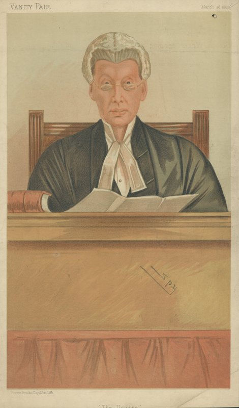 Den ärade Sir J W Chitty av Leslie Matthew Ward