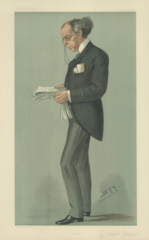 Den högra Hon Sir Wilfrid Laurier av Leslie Matthew Ward