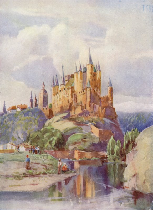 Alcazar, Segovia av Louis Burleigh Bruhl