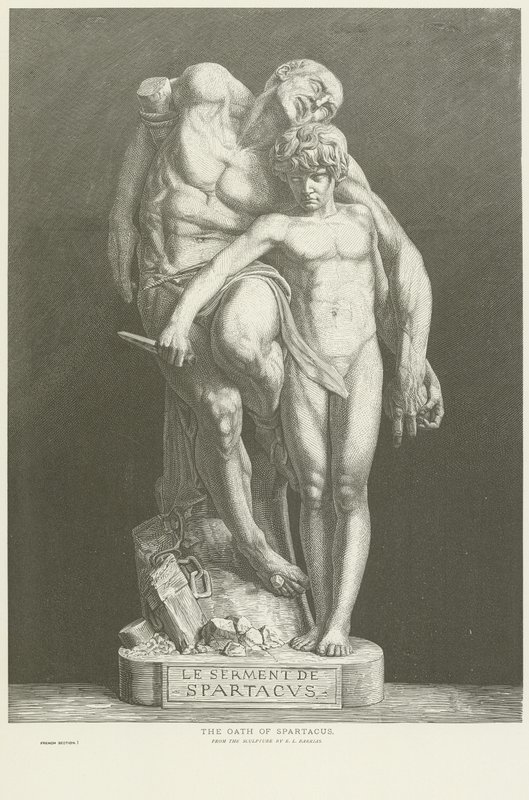 Spartacus ed av Louis Ernest Barrias