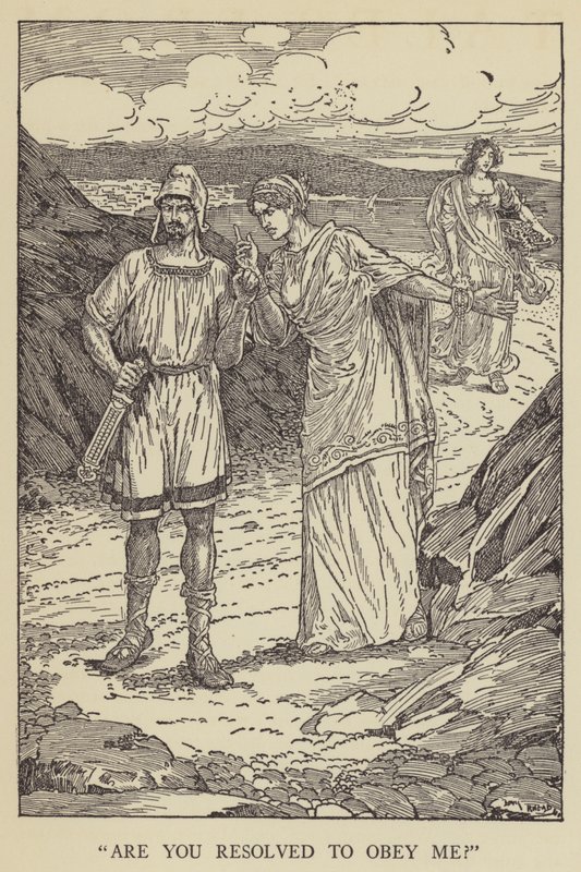 Är du fast besluten att lyda mig? av Louis John Rhead