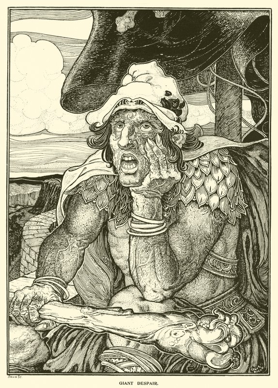 Giant Despair (gravyr) av Louis John Rhead