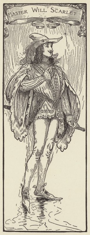 Mästare Will Scarlet av Louis John Rhead