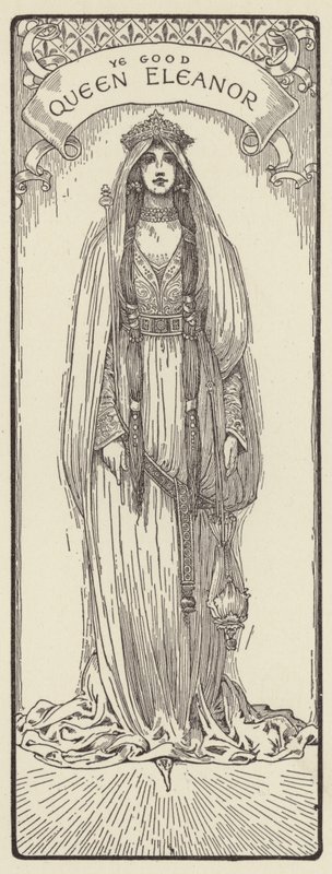 Den goda drottningen Eleanor av Louis John Rhead