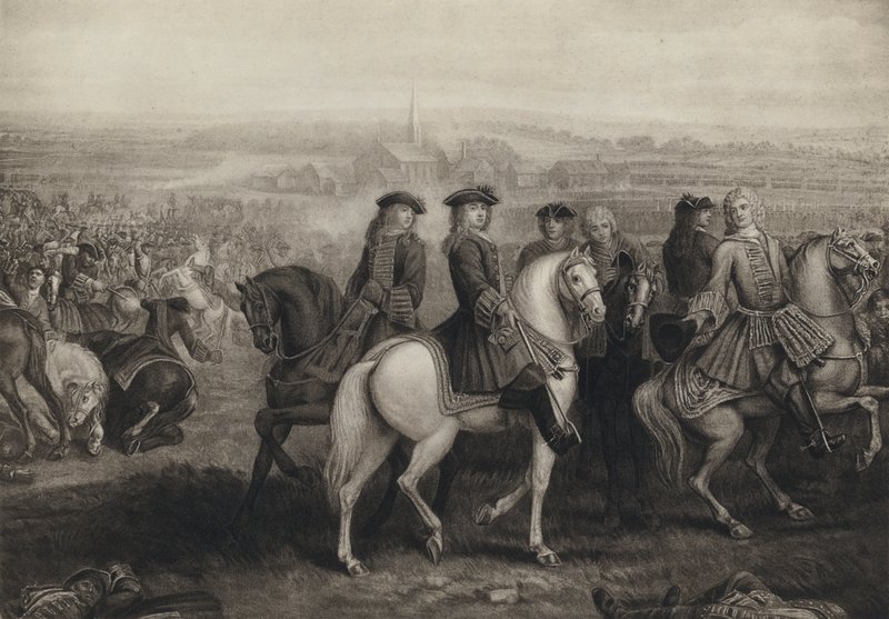 Slaget vid Blenheim av Louis Laguerre
