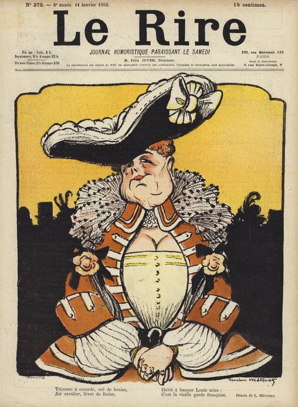 Illustration för Le Rire av Lucien Metivet