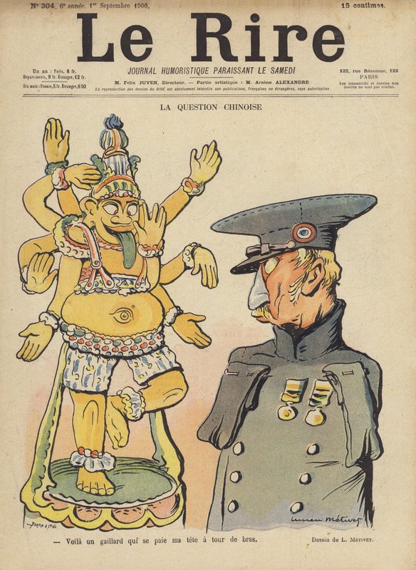 Illustration för Le Rire av Lucien Metivet