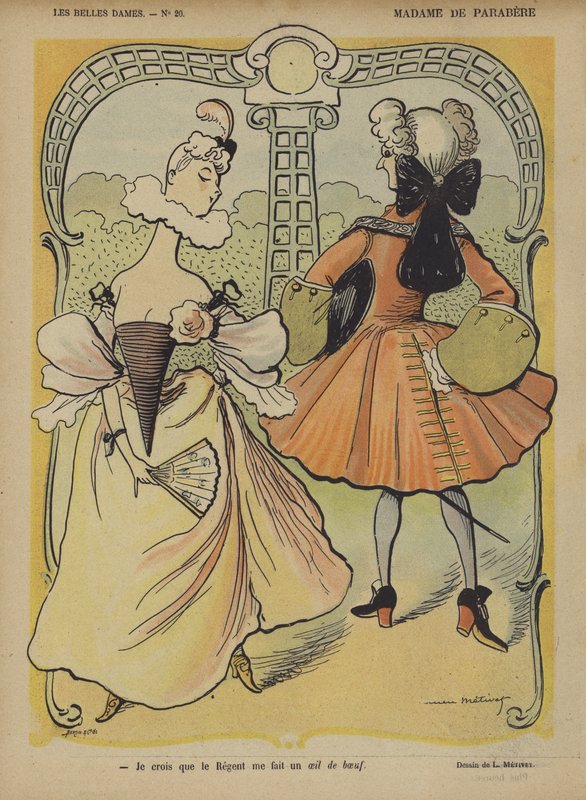Illustration för Le Rire av Lucien Metivet