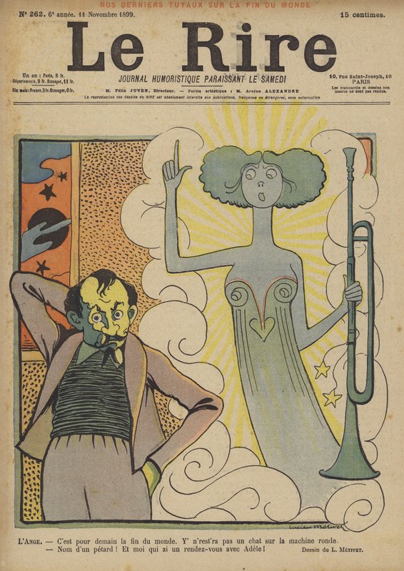 Illustration för Le Rire av Lucien Metivet