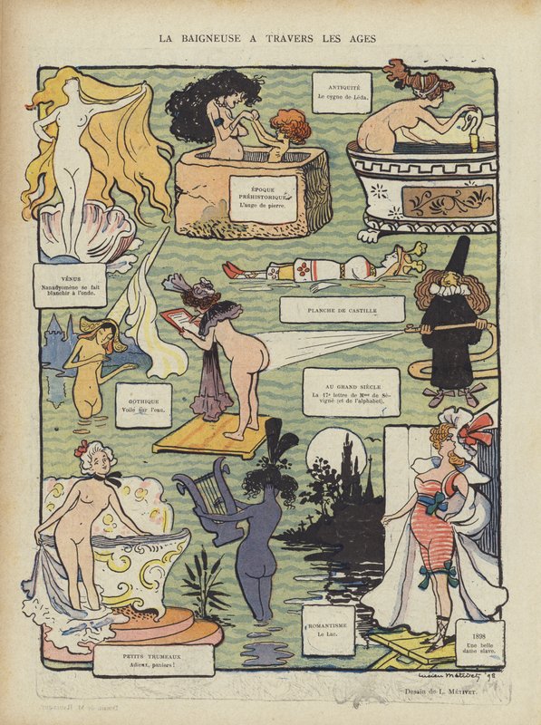 Illustration för Le Rire av Lucien Metivet