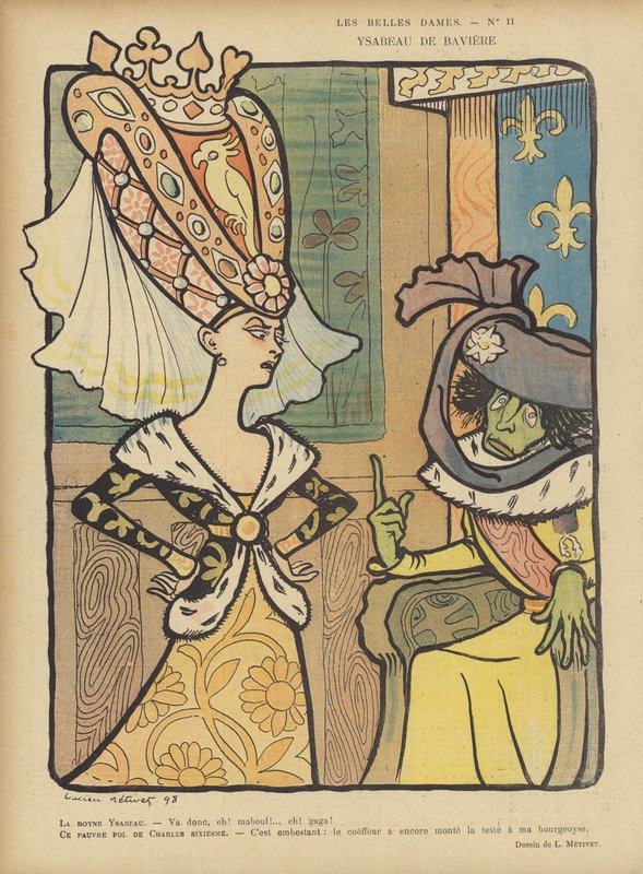 Illustration för Le Rire av Lucien Metivet