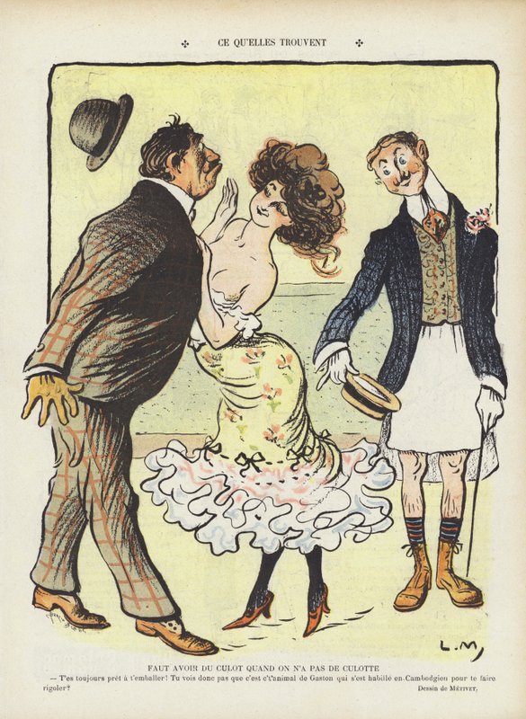 Illustration för Le Rire av Lucien Metivet