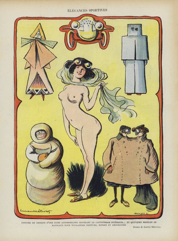 Illustration för Le Rire av Lucien Metivet
