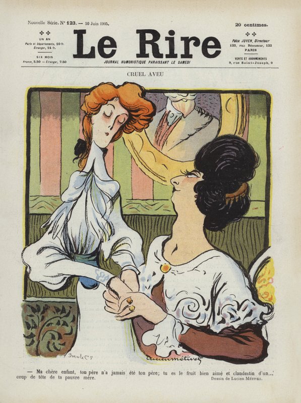 Illustration för Le Rire av Lucien Metivet