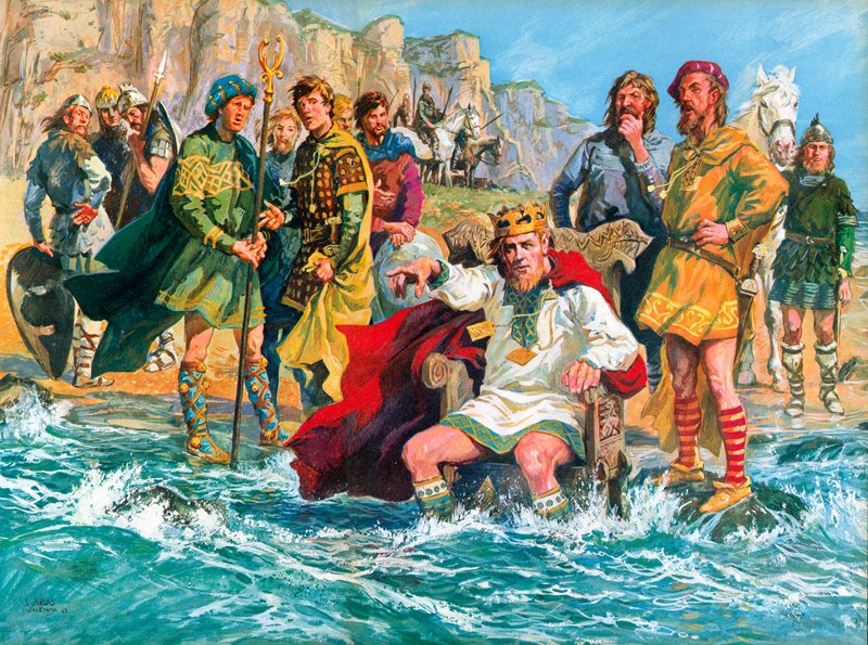 Kung Knut av Luis Arcas Brauner