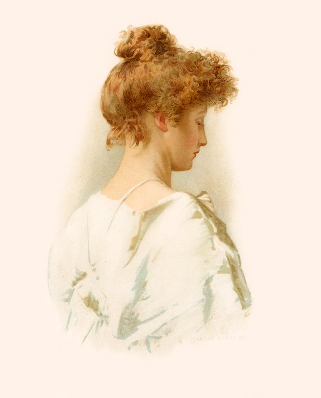 Tennysons Madeline av Marcus Stone