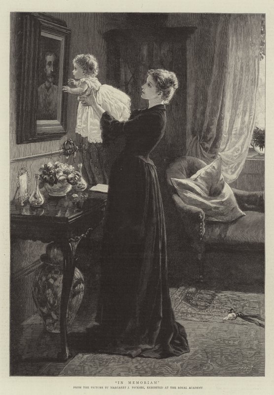 I minnet av Margaret Isabel Dicksee