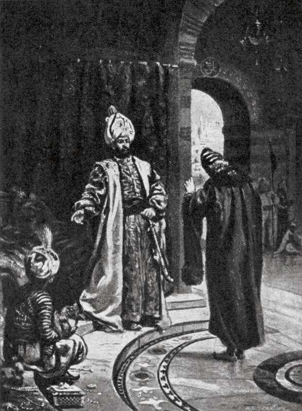 Joseph Nasi inför Selim (litografi) av Margaret (after) Dovaston