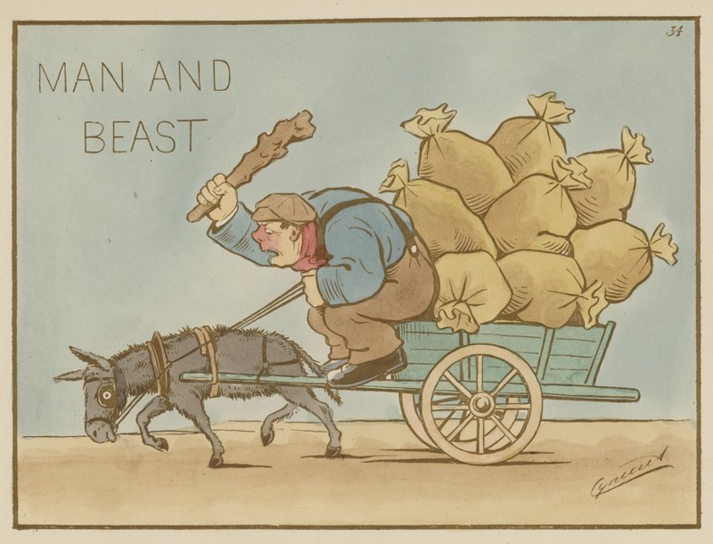Människan och odjuret av Martin Cynicus Anderson
