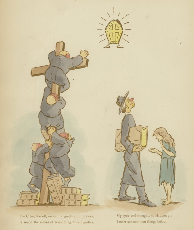 Sida från The Satires of Cynicus av Martin Cynicus Anderson