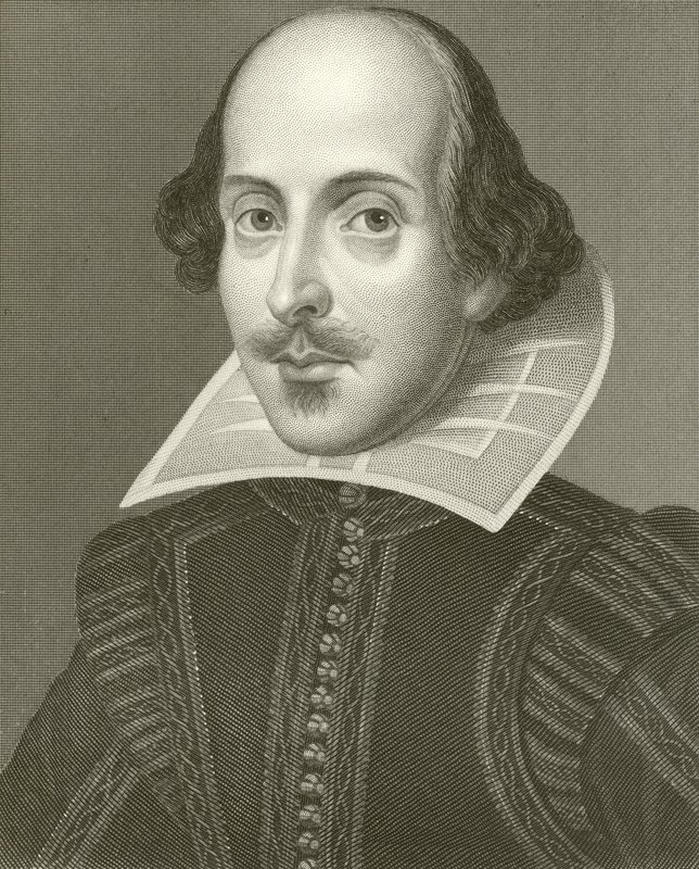 Shakspeare av Martin, the elder Droeshout