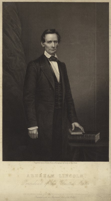 Porträtt av Abraham Lincoln av Mathew B. Brady