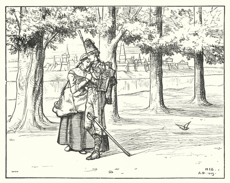 Tyska husarsånger (gravyr) av Matthew James (attr. to) Lawless