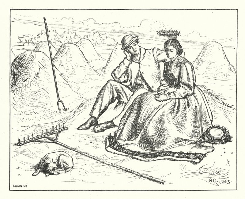 I klöver (gravyr) av Matthew James (attr. to) Lawless