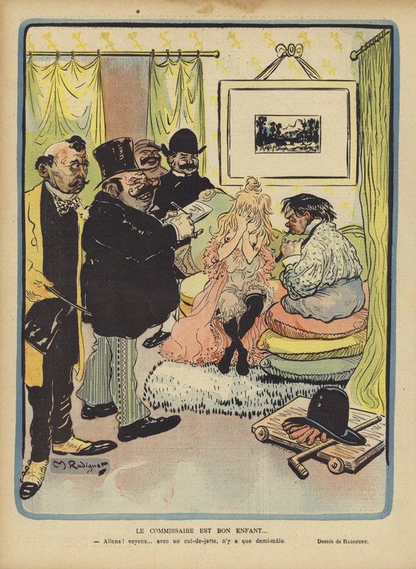 Illustration för Le Rire av Maurice Radiguet
