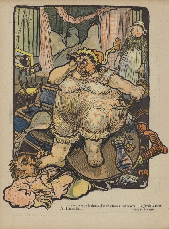 Illustration för Le Rire av Maurice Radiguet