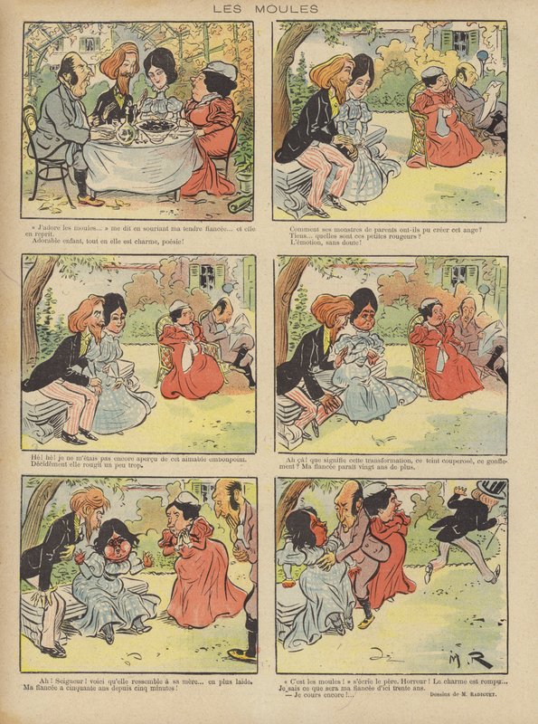 Illustration för Le Rire av Maurice Radiguet