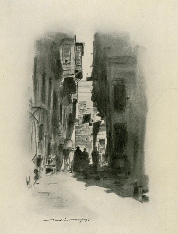 En Cairo Street av Mortimer Ludington Menpes