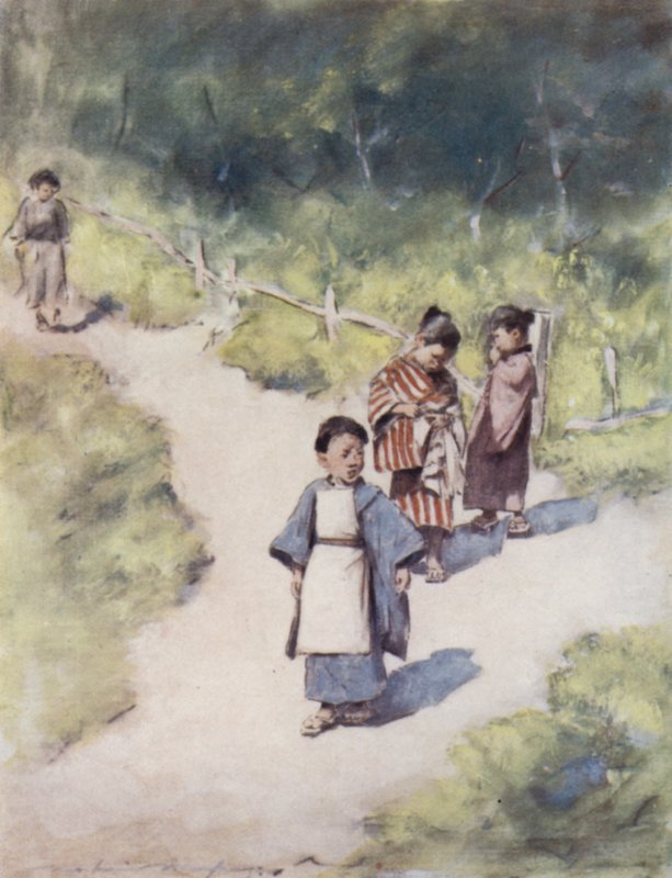 En solig promenad av Mortimer Ludington Menpes