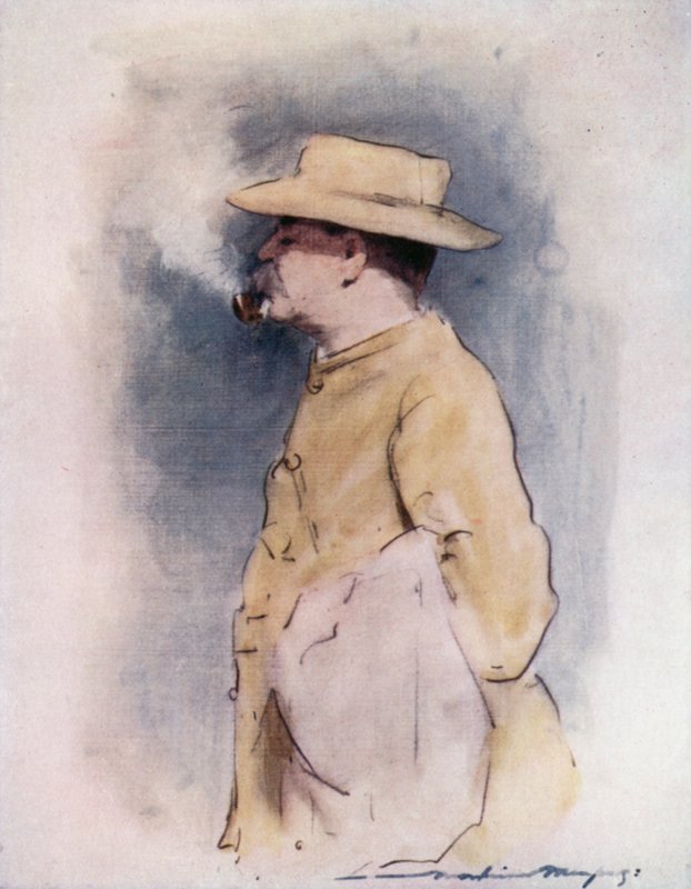Rudyard Kipling av Mortimer Ludington Menpes